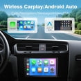 thumbnail image 2 of Estéreo Automotriz Double Din Inalámbrico Haudio 10.1" con Bluetooth, CarPlay y Android Auto Inalámbricos, Cámara de Reversa, Navegación GPS, 2 of 7