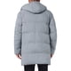 thumbnail image 3 of Chaqueta acolchada con capucha INSPIRE CHIC para hombre, abrigo de invierno de longitud media, cálido, con cremallera, acolchado, color gris, 3 of 6