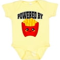 thumbnail image 3 of Inktastic French Fries Powered by Fries Boys or Girls Baby Bodysuit, 3 of 5