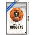 thumbnail image 3 of NBA Denver Nuggets - Drip Basketball 21 Wall Poster, 22.375" x 34", Framed, 3 of 3