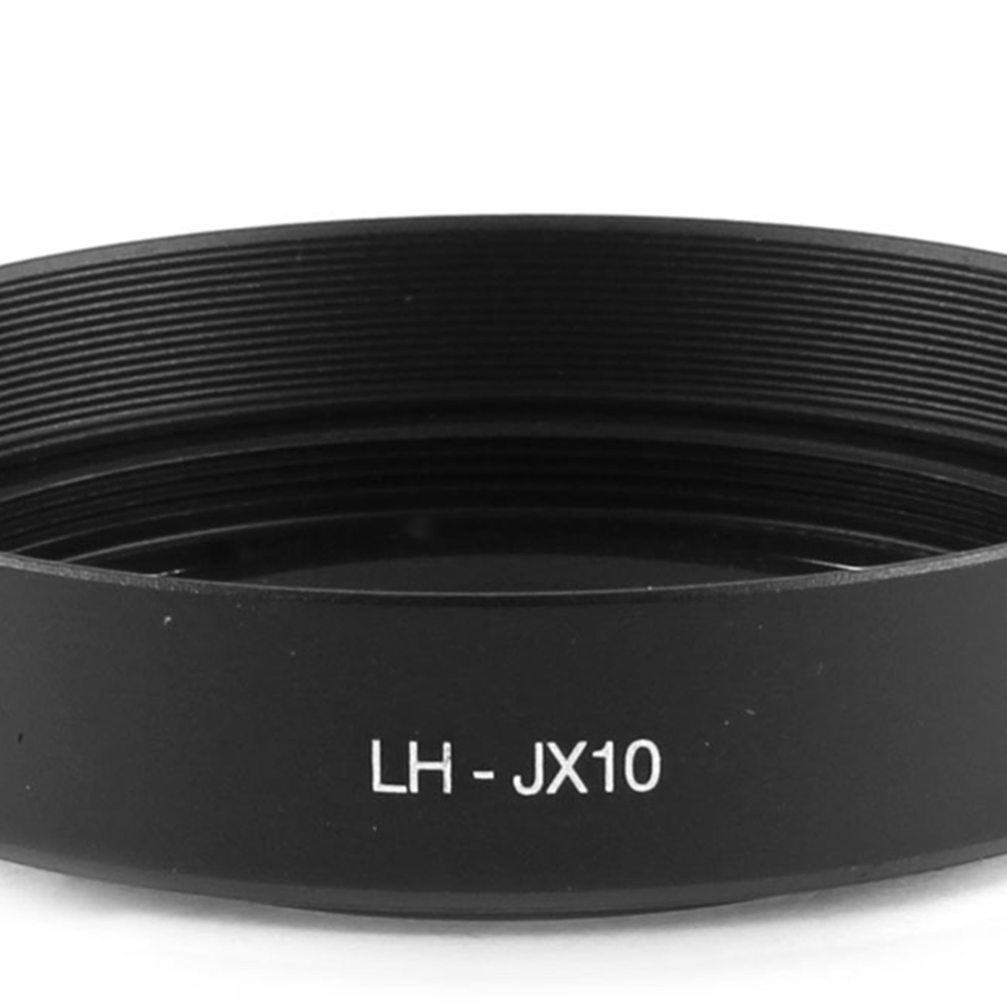 Cameras Accessary Aluminum Lens Hood + Adapter Ring Black