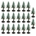 thumbnail image 2 of Árbol de pino de escarcha de nieve artificial Yuyangstore 20 piezas 3,5 cm x 3 cm x 6,9 cm, 2 of 8