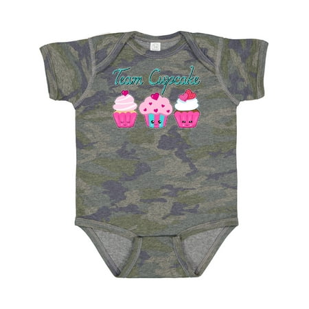

Inktastic Team Cupcake- Happy Cupcakes Gift Baby Boy or Baby Girl Bodysuit