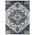thumbnail image 1 of Luxe Weavers Stain Resistant Oriental Distressed Ivory 5x7 Area Rug, 1 of 7