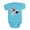 Turquoise, variant on CafePress - Power Rangers Holding Ice Cream - Cute Infant Bodysuit Baby Romper - Size Newborn - 24 Months