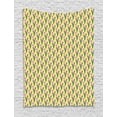 thumbnail image 1 of Botanical Tapestry, Continuous Pattern of Cactus and Flowers Garden Art, Wall Hanging for Bedroom Living Room Dorm Decor, 60W X 80L Inches, Fern Green Pink Pastel Yellow Mustard, by Ambesonne, 1 of 2