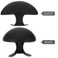 thumbnail image 3 of Luxshiny Bike Rear Seat Backrest Black Comfortable Back Cushion for Electric Bikes with Universal Bracket, 3 of 7