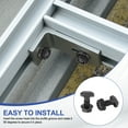 thumbnail image 5 of M8x20mm T-Slot Bolts, 16 Sets Drop-in Hammer Head Bolt with Nuts for 40 Series Aluminum Extrusion Profile Black, 5 of 6