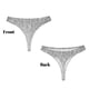 thumbnail image 3 of Balery Silver Mosaic Tangas de Algodón para Mujer con Estampado – Ropa Interior Sexy, Transpirable, G-string-Medium, 3 of 6