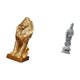 thumbnail image 5 of Figura de león, estatua de Guan Yin, escultura, obra de arte única, artesanía, ideal para decorar el hogar, la oficina, estantes o escritorios, o como, 5 of 8