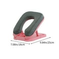 thumbnail image 3 of Thin Low PE Hose Pillow – Ergonomic Cervical Support for Side/Back Sleepers (9.84x7.08x1.97in, Machine Washable), 3 of 6