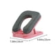 thumbnail image 3 of Almohada delgada de manguera de PE cervical de perfil bajo | Ayuda ergonómica para dormir con alivio de presión | Núcleo de espuma | Funda de punto transpirable | Rosa o azul | Paquete individual, 3 of 6
