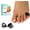 Black, variant on Gel Pinky Toe Separators - 12 Pack Little Toe Cushions & Small Toe Sleeves for Preventing Rubbing & Reducing Pressure, Transparent