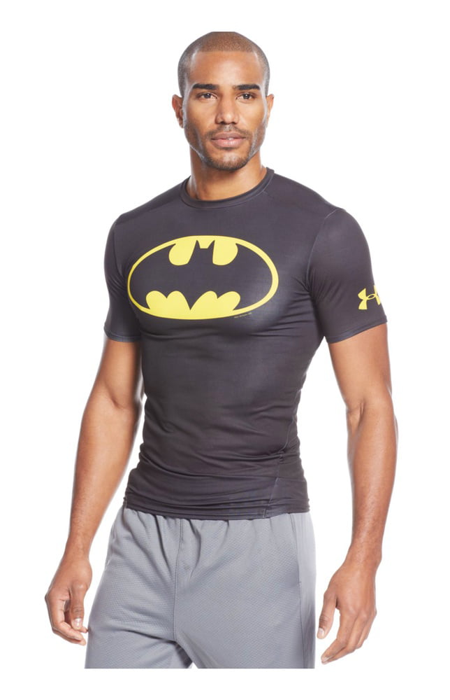 Under Armour Men's Batman T-shirt UA Loose Alter Ego T-Shirt Justice League DC RARE 