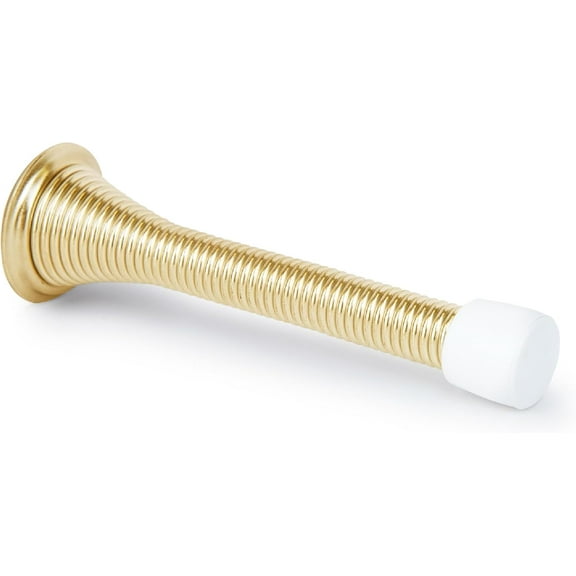 Mega Handles | Spring Door Stopper | 3.35 inches | Satin Brass