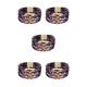 thumbnail image 3 of Pulseras de moda de cuero Minnieouse regalo del día de San Valentín 5Conjunto Negro, 3 of 6