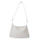 thumbnail image 3 of Bolso de hombro para mujer, bolso de mano elegante y ligero con cierre de cremallera, bolso para las axilas, Hobo para el trabajo, regalo de playa Blanco, 3 of 9