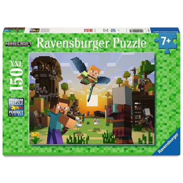 Rompecabezas Ravensburger Minecraft Aventura de Construcción 150 piezas