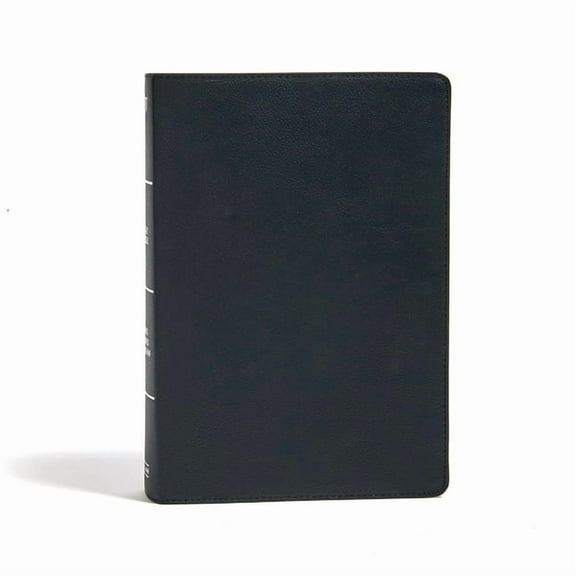 KJV Super Giant Print Reference Bible, Black Genuine Leather, (Hardcover)