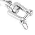 thumbnail image 6 of M Buder Durable Stainless Steel Swivel Jaw Hook with Safety Latch Rowing Boat Kayak Accessory 3/8 inches / 0.95 cm[cite: 1], 6 of 7