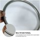 thumbnail image 2 of ColoMX Anillo de acero inoxidable Wing Chun, anillo de entrenamiento de fuerza manual (plateado), 1 unidad, 2 of 7