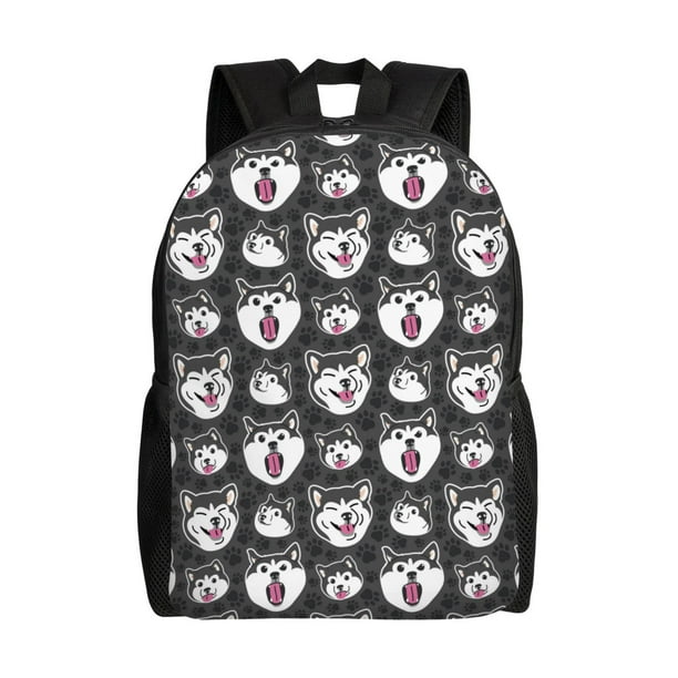 Fotbe Husky Mochila de Viaje para Laptop, Mochila Ejecutiva Delgada y Resistente 15.6"