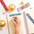 thumbnail image 5 of Juego de cinta Washi Afortunado 6 rollos decorativas de Navidad, 5 of 5