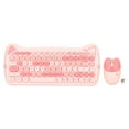 thumbnail image 1 of Wireless Keyboard Mouse Combo,Cute Cat Shape 2.4G Computer Keyboard Wireless Keyboardand Mouse Eco-Friendly Materials, 1 of 14
