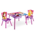 thumbnail image 1 of Mesa Infantil de Madera con Almacenamiento y Dos Sillas Princesas Kids House ME02PR, 1 of 7