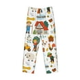 thumbnail image 4 of Disketp Funny Farmers Men'S Pajama Pants - Ultra Soft Fleece Sleep And Lounge Pants (Size: S-Xxl), 4 of 9