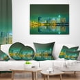 thumbnail image 4 of Designart Singapore View from Marina Bay - Skyline Photo Throw Pillow - 12x20, 4 of 5
