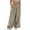 Grey, variant on Womens Baggy Utility Pants Summer High Waisted Wide Leg Cargo Pants With Pockets Women'S Casual Pants Xl