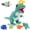 Blue-Dinosaur, variant on MaoGoLan 22" Giant Frog Stuffed Animal with 4 Babies Plush Toy Stuffed Frog Toys