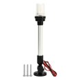 thumbnail image 1 of 12 Inch Boat Stern Light Warm White High Visibility IP66 Waterproof 180 Degree Adjustable Fold Down For Fishing Boats Yachts Ships, 1 of 5