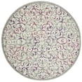 thumbnail image 4 of SAFAVIEH Skyler Collection SKY198F Ivory / Pink Rug, 4 of 10