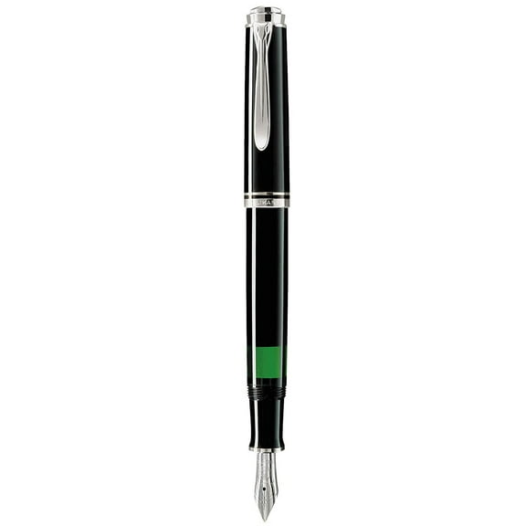 Pelikan 924423 Souveran M405 Black Resin Fountain Pen, Medium