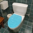 thumbnail image 6 of Toilet Lid Cover for Bathroom Velvet Soft Toilet Lid Seat Cover Washable Machine Toilet Lid Cover with Elastic Bottom Fits Most Toilet Lids(Bright Colors), 6 of 7