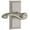 Satin Nickel, variant on Grandeur Portofino Door Lever with Carre Plate