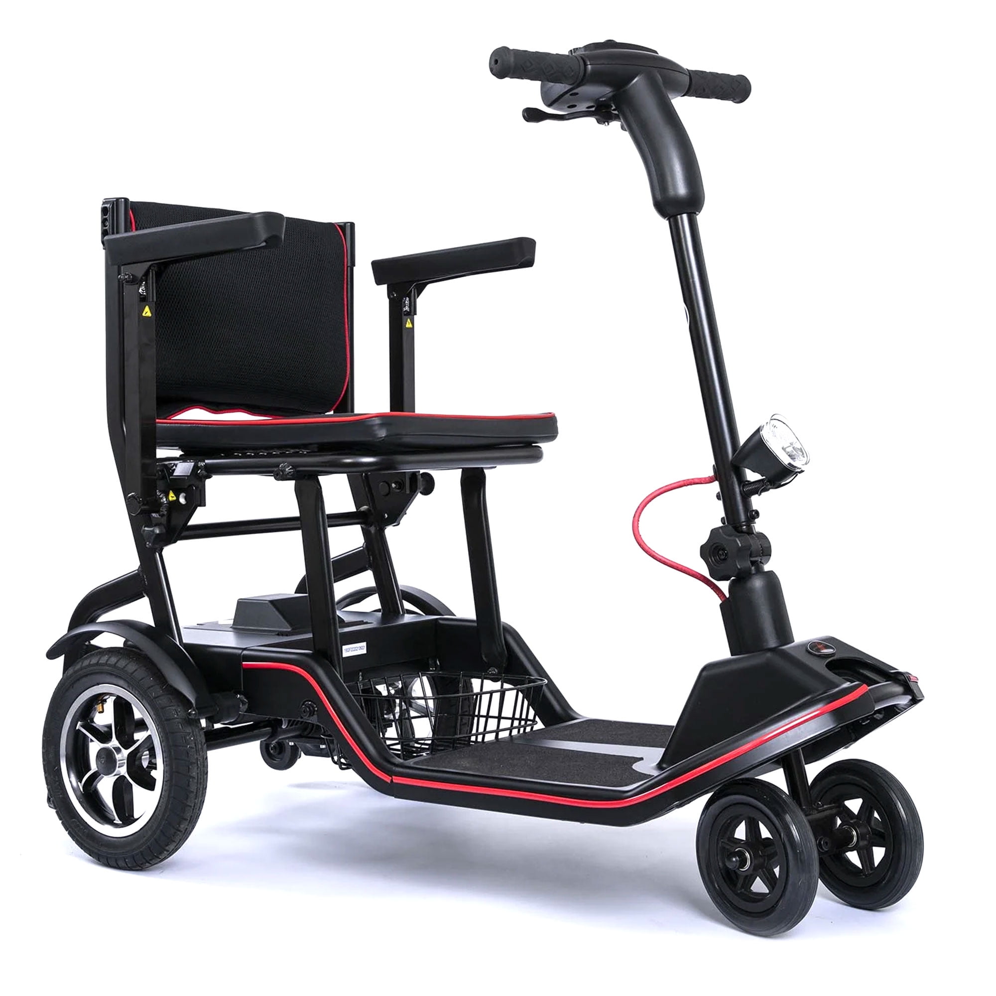 Barry tilbage Registrering Feather Mobility Electric Wheelchair Scooter - Foldable, Travel Mobility  Scooter, 37 lbs, 1 Ct - Walmart.com