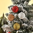 thumbnail image 4 of 6 bolas de Navidad de 6 cm para decorar el árbol de Navidad, colgantes para colgar en el hogar, decoración para fiestas, Año Nuevo 2024, 4 of 5
