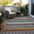 thumbnail image 6 of Addison Rugs Chantille Indoor/Outdoor Transitional Stripes Beige Washable Rectangle Rug, 10' x 14', 6 of 6
