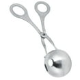 thumbnail image 4 of Gadgets de cocina, cuchara para albóndigas, cuchara para bolas de carne de acero inoxidable, pinzas para bolas de carne, compactas y ligeras, 4 of 9
