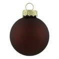 thumbnail image 4 of Northlight 2-Finish Christmas Glass Ball Ornaments - 1.75" (45mm) - Burgundy - 10ct, 4 of 9