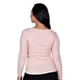 thumbnail image 3 of RWB Womens Long Sleeve Summer Sweater Dress Pink Medium, 3 of 3