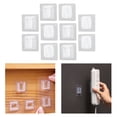 thumbnail image 3 of s autoadhesivos de Cuarto de baño Cocina de enchufe resistente 5 Establecer Sunnimix ganchos adhesivos de pared, 3 of 8