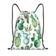 thumbnail image 1 of Bingfone Cactus Plants1 Drawstrings Backpacks Bags for Men Women Gym Drawstrings Bag-Small, 1 of 6