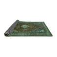 thumbnail image 2 of Ahgly Company Indoor Rectangle Persian Turquoise Blue Traditional Area Rugs, 2' x 5', 2 of 4