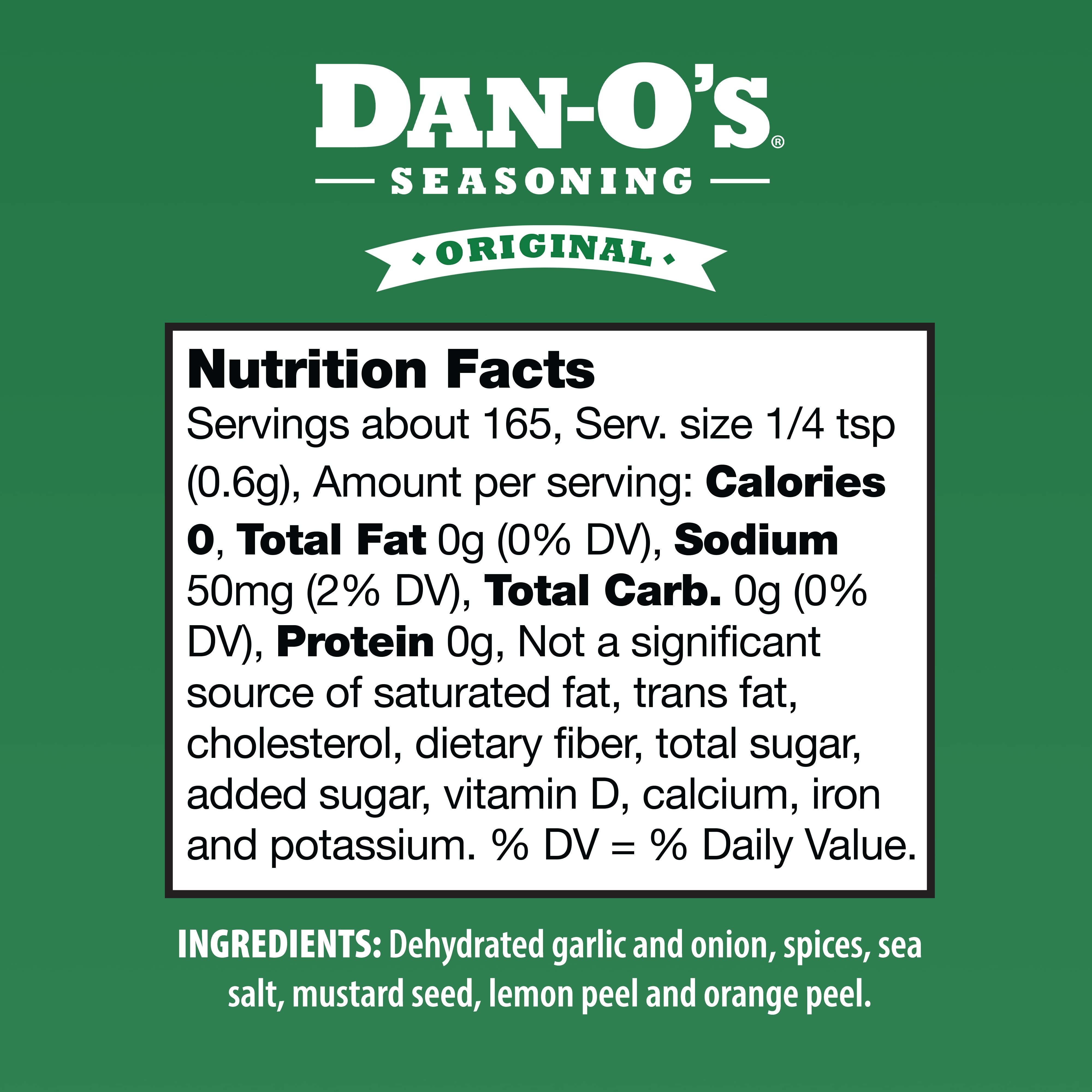 Dan-O's Original Seasoning - Small Bottle (3.5oz) 