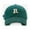 Green, variant on ZSQDM Spring/Summer Big Headed Soft Top R Letter Solid Duck Tongue Hat Baseball Hat beanies Straw Hat Baseball Caps Swim Cap for Braids and Dreadlocks Women