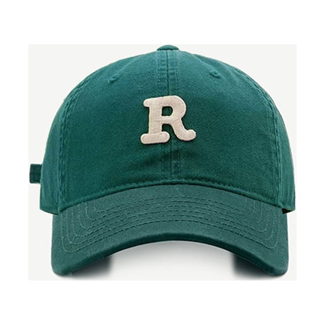 Spring/Summer Big Headed Soft Top R Letter Solid Duck Tongue Hat Baseball Hat
